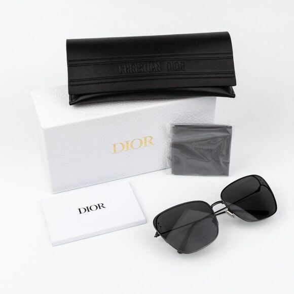 Dior Women Sunglasses Gunmetal Grey Butterfly MISSDIOR B2U CD40095U 08A H4A0 NEW main image 7